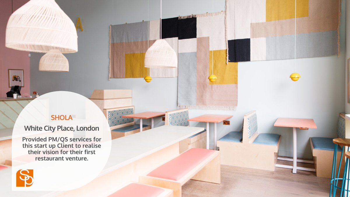We provided PM/QS services for this startup Client Shola to realise their vision for their first restaurant venture. For more on this project, visit our website. hubs.la/H0Q4xv80
#sociusprojects #projectmanagement #quantitysurveying