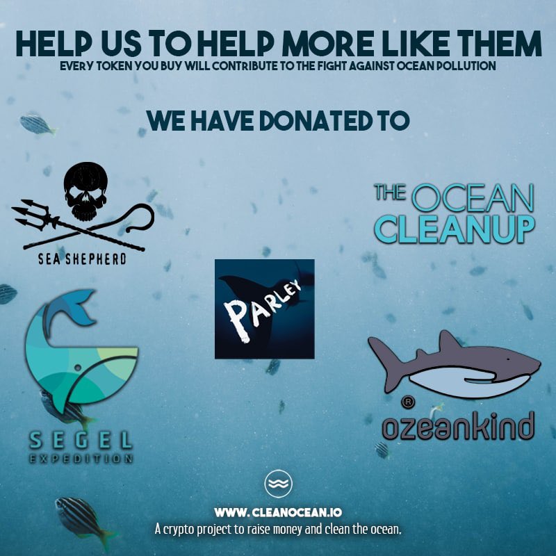 gtmanoj235's tweet photo. @Crypt0mummy Only one word #CleanOcean 

It’s a great crypto project with a noble cause and an awesome dev team. 🔥🔥

A coin with a greater purpose. Come join the movement and help clean our Oceans 🌊🌊

Save the ocean with #CleanOcean #CleanOceanToken

Join us 🔥🚀 https://t.co/JCKSHWUcd1 https://t.co/ZCKVjhItks