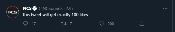 MarbleousMarble's tweet photo. @NCSounds *sees this tweet at exactly 200 likes 22 hours later* https://t.co/w13Pn9f5RT
