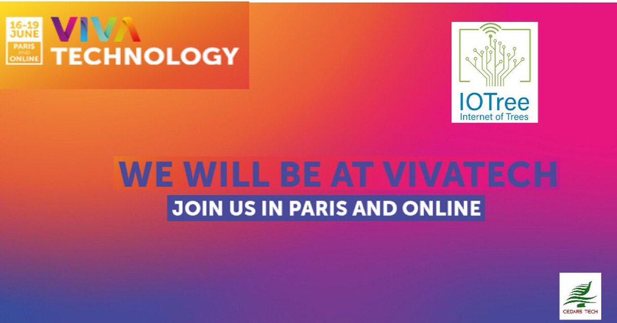 NisrineTurky's tweet photo. Visit @IOTree1 booth at @VivaTech
#vivatech #ViVAtech2021
#iotree leverage technology’s latest trends to improve the quality of the harvest 🍎🍑🍊
#cedarstech
#innovation #IoT #technology #AI #WomenInSTEM #womenintech #womenempowerment https://t.co/NPCViq22wB