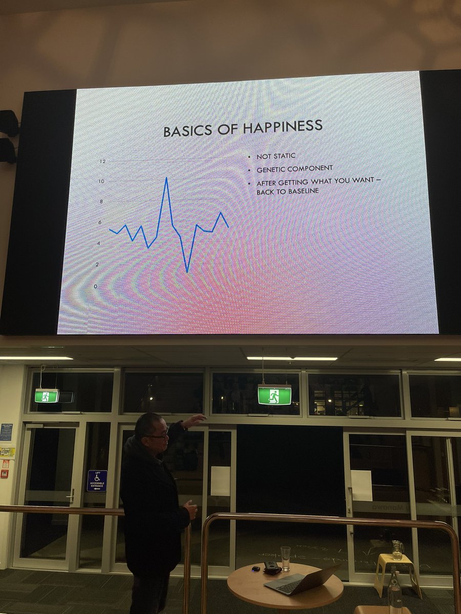Amazing talk this evening with a huge turn out. The science of happiness. 
<a href="/tonyfernando3rd/">Tony Fernando; MD, PhD</a> <a href="/shobas/">Shoba Sewnarain</a> <a href="/StonefieldsSch/">Stonefields School</a> #community