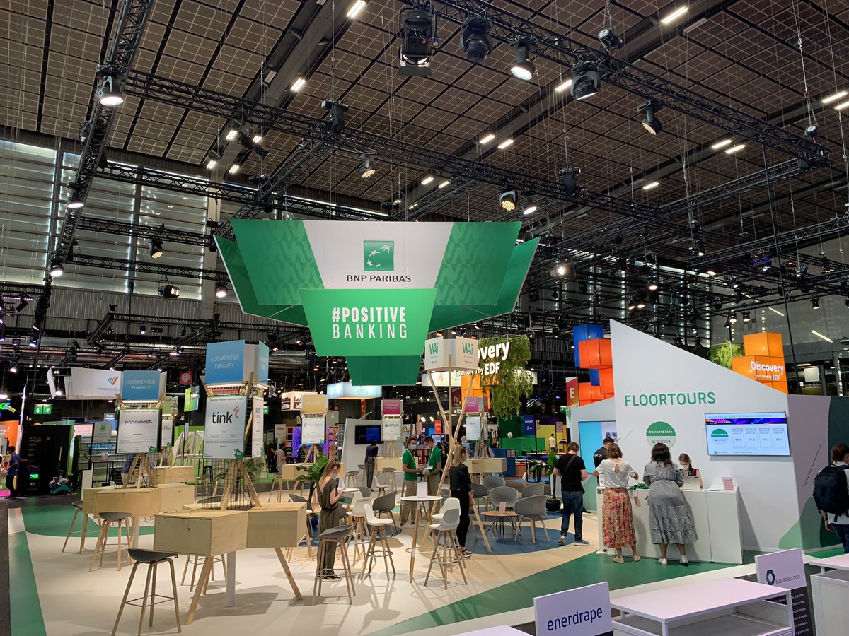 romainmenard_'s tweet photo. #VivaTech kicks off this morning 🚀
Join us on our @BNPParibas #PositiveBanking Labs during the next 4️⃣ days ! https://t.co/GN6q4JH4nN