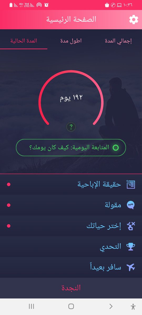ABDULLAH73684's tweet photo. الحمد لله حمدا يليق بجلالك 

اتممت ١٩٢ يوم بدون عادة وبدون إباحية 

فجزاء الله خير الجزاء لمن ساندني في هذة الرحلة 
 بإذن الله رحلة القادمة ٣٦٠ يوم 
#كم_لك_بدون_اباحيه
#كم_لك_بدون_العاده_السريه 
#فرجت_والرجا_فالله
#كم_لك_بدون_عادة_سرية
#كم_لك_بدون_إباحية https://t.co/bwaiJnomEW