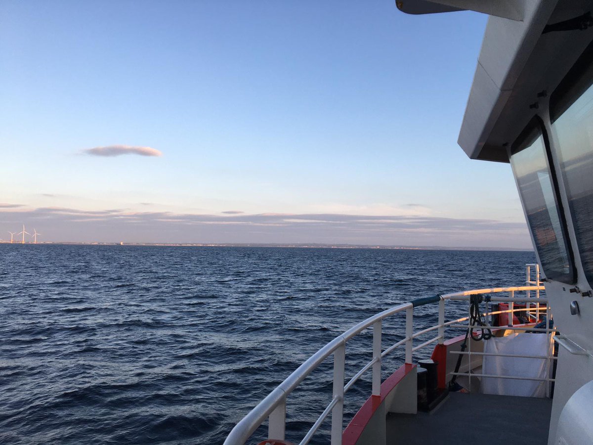ElalmoLiz's tweet photo. Heading home. A view of #Hartlepool from the sea. https://t.co/OozCrfrkPb