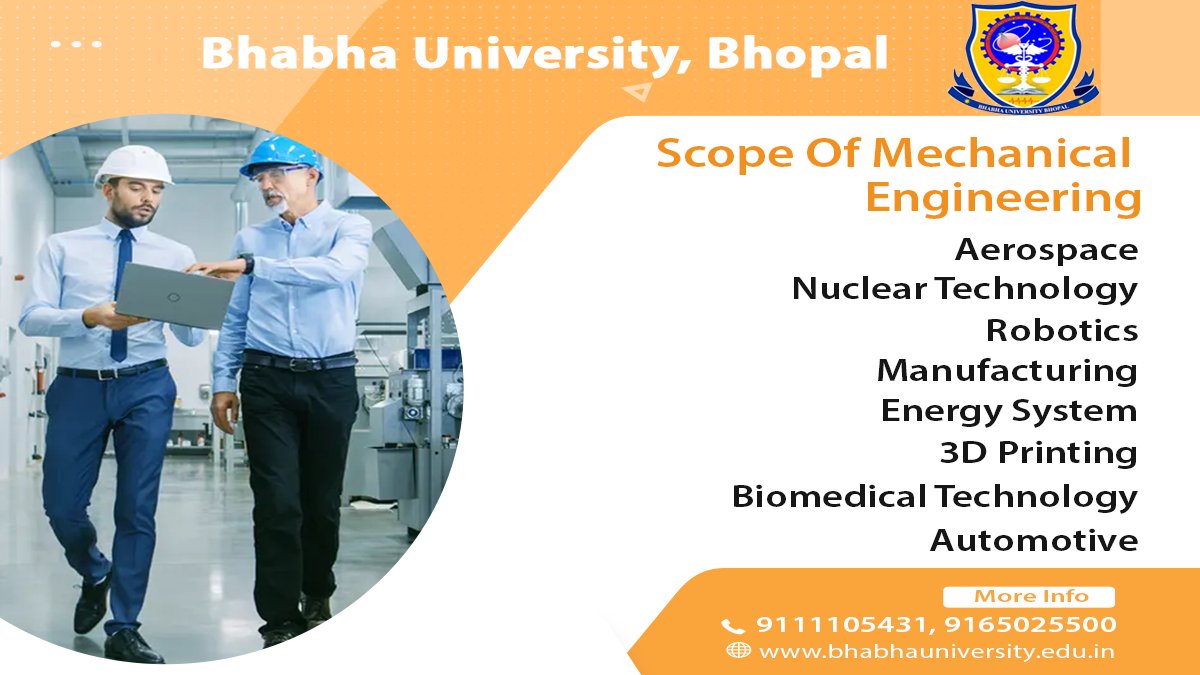 BhabhaUniversty's tweet photo. The future and scope of mechanical engineers in India and abroad are very bright.
Please visit https://t.co/jfofUJUuJP
#bhabhauniversity #rkdfgroup #career #engineering #EngineerJobs #mechanical #mechanicalengineer #mechanicaljobs https://t.co/K7lDq1Ssr7