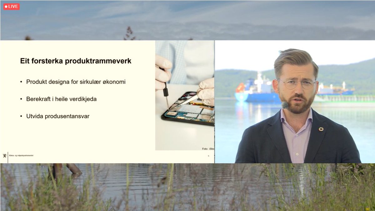 RENAS AS (@renas_as) on Twitter photo Gratulerer med lanseringen av strategien for sirkulærøkonomi <a href="/Rotevatn/">Sveinung Rotevatn</a> 🙌 Vi er gjerne med og følger opp hvordan produsentansvarsordningene kan bidra til måloppnåelse! <a href="/CnyttNo/">cnytt.no</a> <a href="/CircularNorway/">NorskSirkulærøkonomi</a> #Sirkulærkonferansen Gratulerer med lanseringen av strategien for sirkulærøkonomi <a href="/Rotevatn/">Sveinung Rotevatn</a> 🙌 Vi er gjerne med og følger opp hvordan produsentansvarsordningene kan bidra til måloppnåelse! <a href="/CnyttNo/">cnytt.no</a> <a href="/CircularNorway/">NorskSirkulærøkonomi</a> #Sirkulærkonferansen