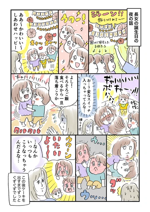 テンションあがりすぎるとこうなる 