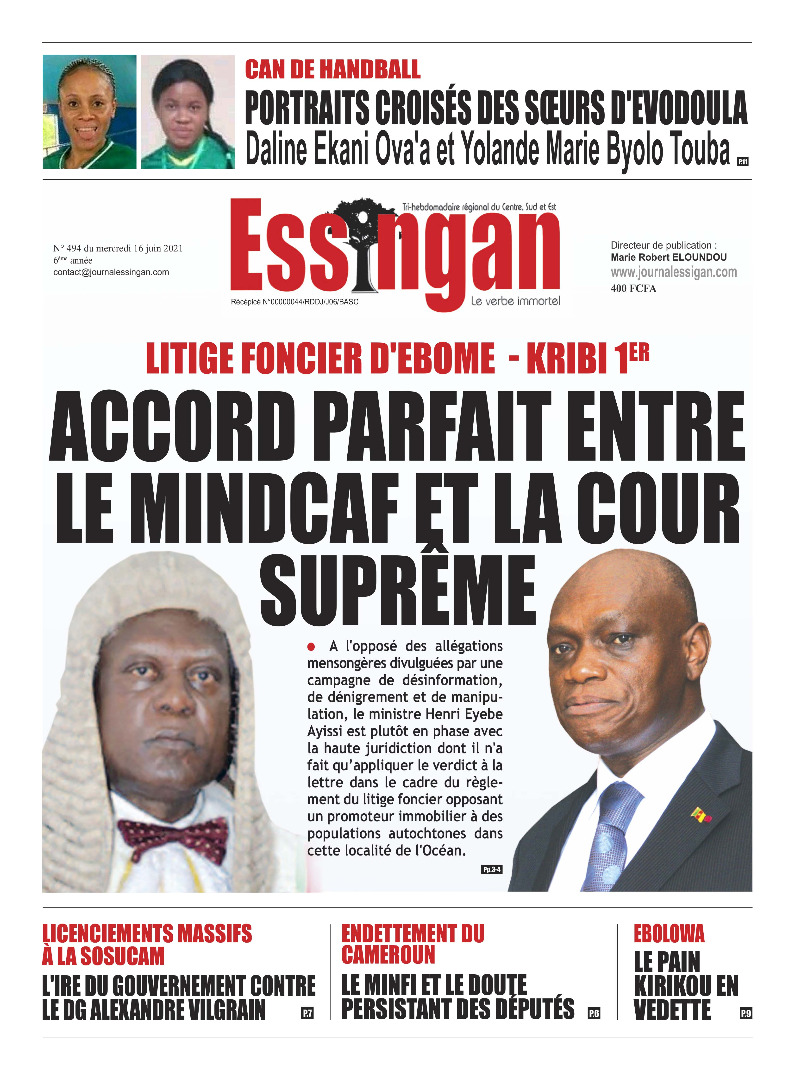 EssinganJournal's tweet photo. Litige foncier d’Ebomé : le Mindcaf en phase avec les décisions de la cours suprême https://t.co/9YbDYhZ3k8 https://t.co/ia1NmegWDy