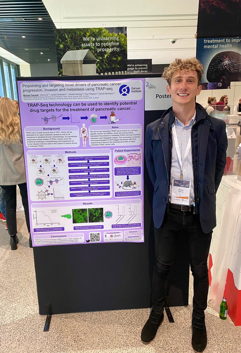 Michael Trpceski (@michaeltrpceski) on Twitter photo Presented at my first face-to-face conference today at <a href="/Sydney_Uni/">University of Sydney</a> for the <a href="/SydneyCatalyst/">Sydney Catalyst</a> 2021 showcase! Had a great time discussing interesting cancer research projects from bench to bedside and beyond! <a href="/GarvanInstitute/">Garvan Institute of Medical Research</a> #pancreaticcancer #conference #USYD Presented at my first face-to-face conference today at <a href="/Sydney_Uni/">University of Sydney</a> for the <a href="/SydneyCatalyst/">Sydney Catalyst</a> 2021 showcase! Had a great time discussing interesting cancer research projects from bench to bedside and beyond! <a href="/GarvanInstitute/">Garvan Institute of Medical Research</a> #pancreaticcancer #conference #USYD