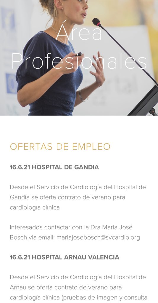 SVCardio's tweet photo. ⚠️Si estas buscando empleo, no dejes de entrar en nuestra zona de profesionales. 
👉Actualmente ofertas en:
📌Hospital Dr Peset
📌Hospital Arnau
📌Hospital de Gandía
📂 https://t.co/LmaUvNdbOM https://t.co/CVySraRLHx