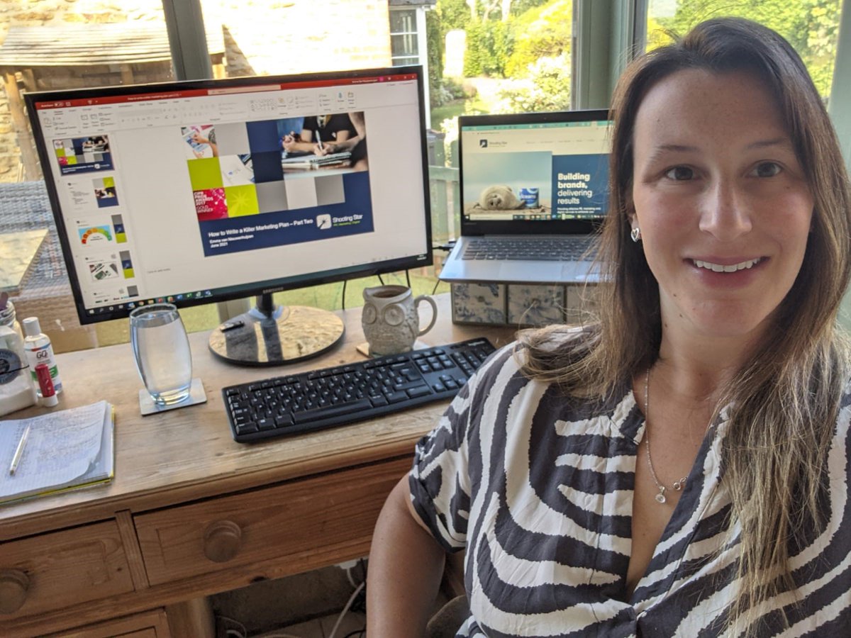 Good morning everyone!

<a href="/EmmaVan_N/">Emma van Nieuwenhuijzen</a> is ready and raring to go for her masterclass in How to Write a Killer Marketing Plan 👊

If you're joining the Advanced Engineering &amp; Manufacturing Scunthorpe Accelerator today, we're excited to have you.