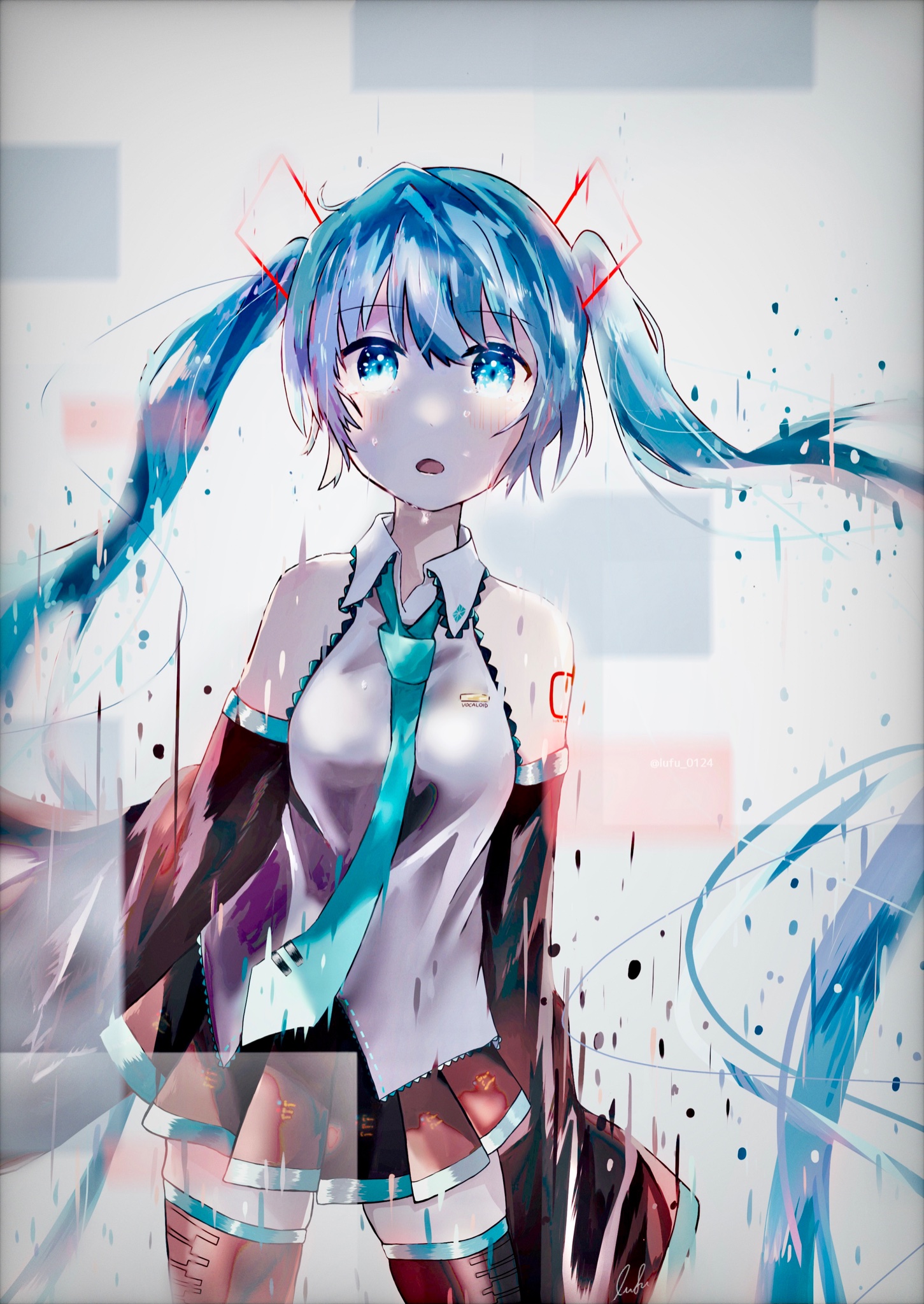 Lufu ます たー 初音ミクの消失 初音ミク イラスト T Co M6toc1e1dv Twitter
