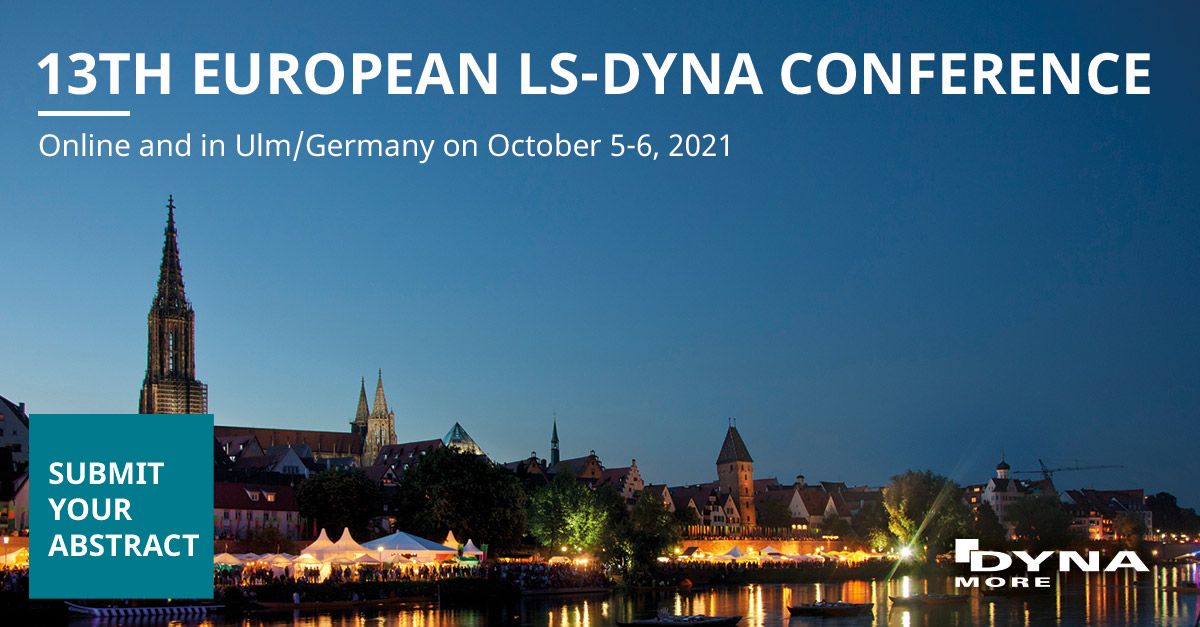Abstract submission for the 13th European LS-DYNA Conference still possible until June 18th. We are looking forward to numerous contributions. #lsdyna #dynamore #conferences 
dynamore.de/en/training/co…