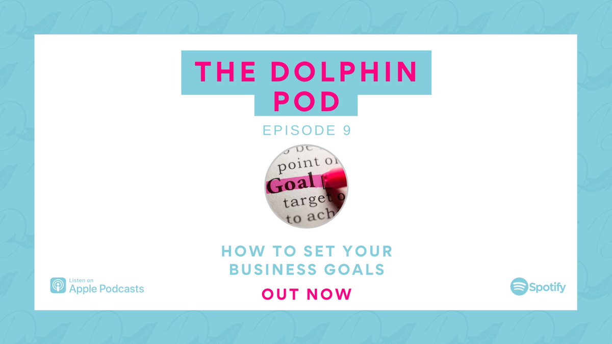 DolphinOutsour1's tweet image. How to set business goals for 2️⃣0️⃣2️⃣1️⃣

Today Christina, talks through her top tips for setting goals for your #smallbusiness! If you're a #startup #businessowner or an #entrepreneur you do not want to miss this.

anchor.fm/thedolphinpod/…

#businessgoals #businessesstartup