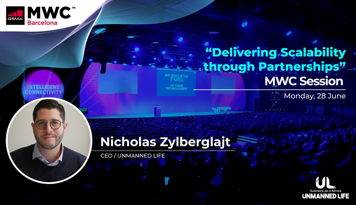 unmanned_life's tweet photo. This year is exciting as we have been given 3 sessions to speak at the #MWC21💪. Our CEO @niczyl will be speaking at the “Delivering Scalability through Partnerships” conference. We are happy to share our experience cooperating with different partners for the #IoT industry. #GSMA https://t.co/0HCDltjdXM