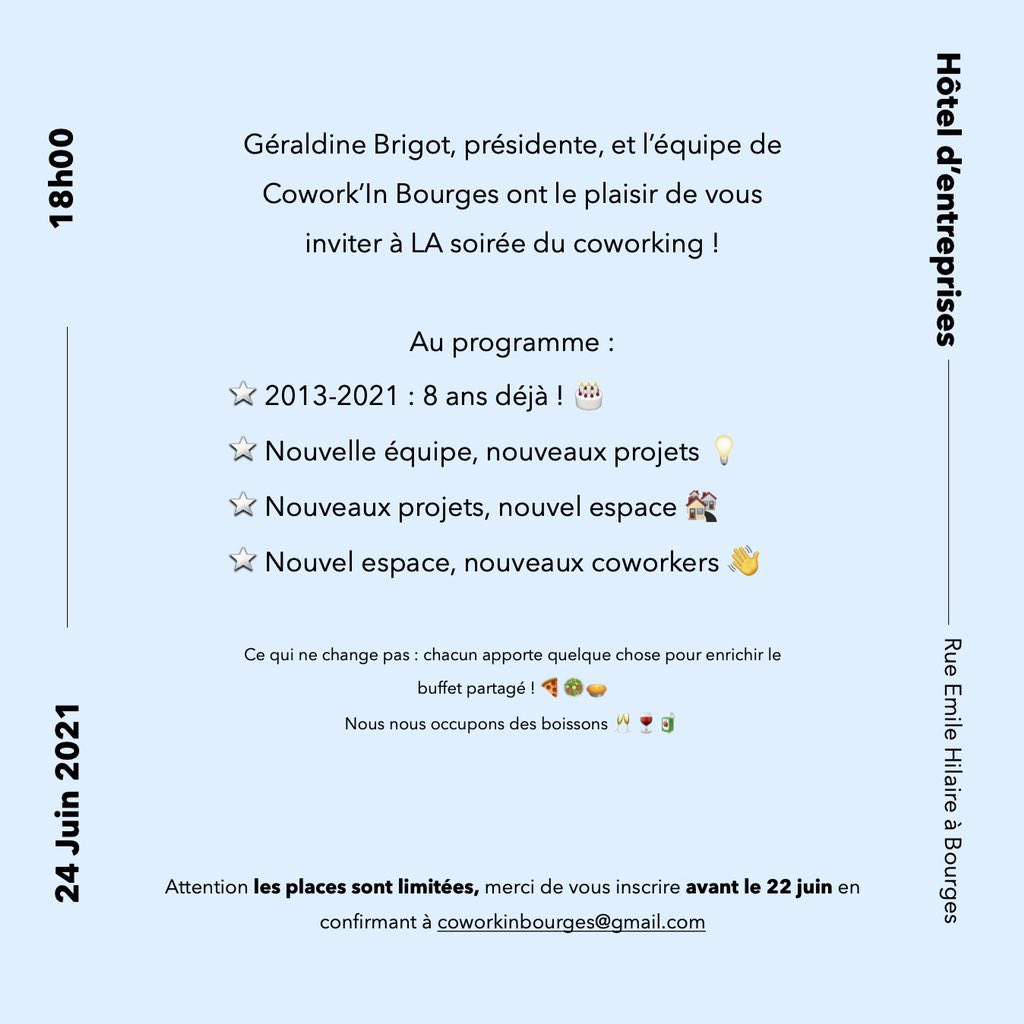 Cowork'In Bourges tweet media