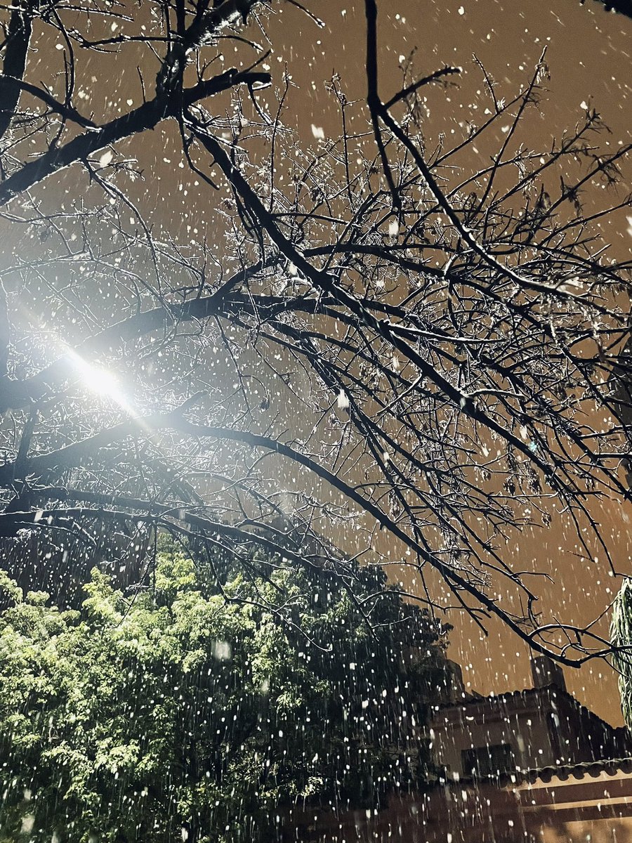 Postales de Nueva Cordoba nevada