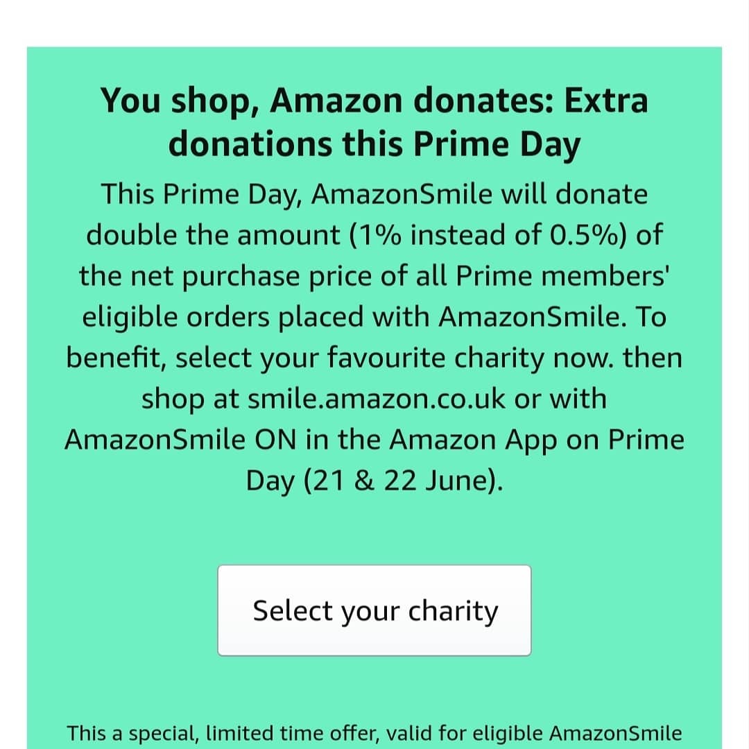 Amber Cfr S Amazon Doubles Donations For Amber Community First Responders On The Amazon App For Prime Day 21st 22nd June 21 Get A Great Deal And Double Your Donation Cs T Co Grknsrrul2