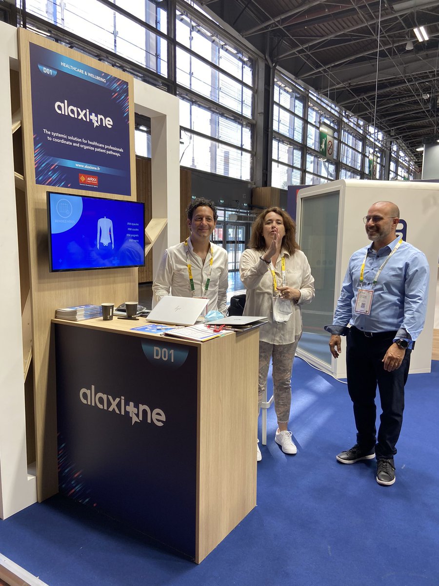 Live from <a href="/VivaTech/">VivaTech</a> #alaxione #HealthTech