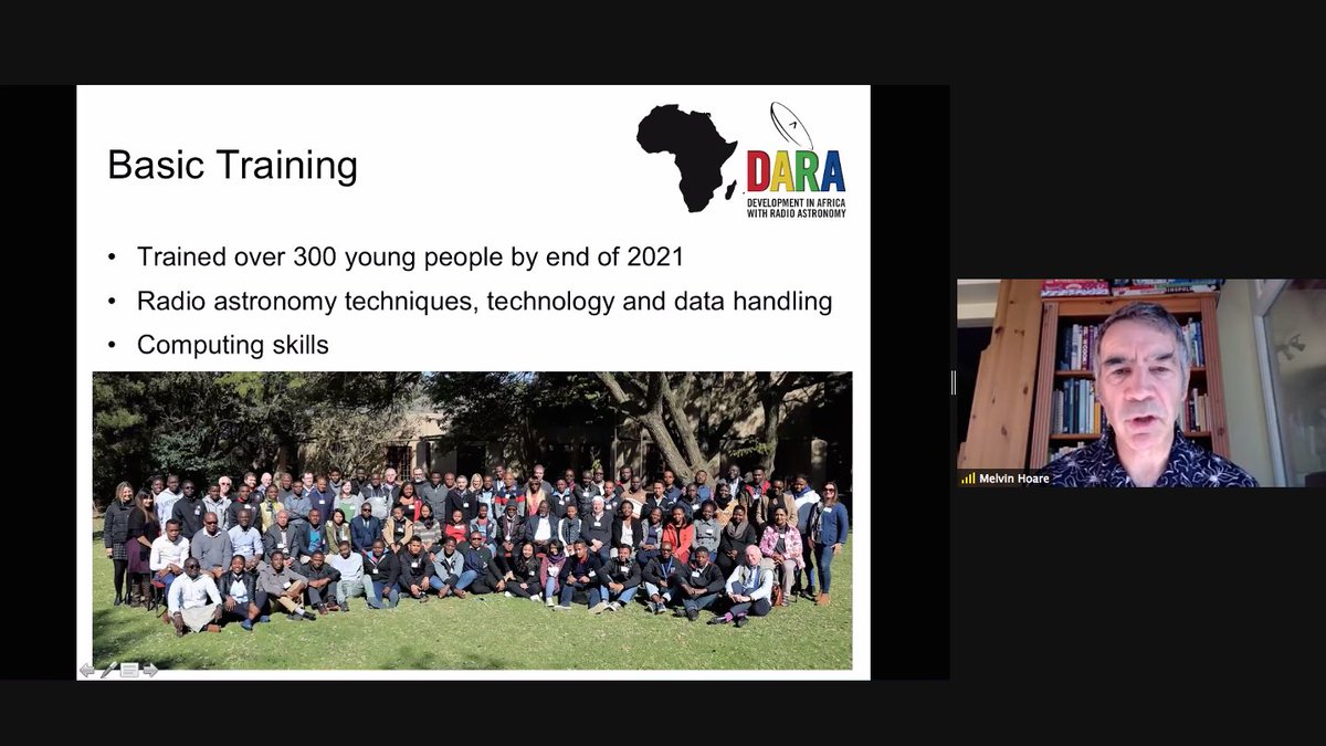 jivevlbi's tweet photo. The @dara_project has trained 60 African students per year that will amount to a total of 300 by the end of 2021. The #JUMPINGJIVE Project has contributed to this training together with other institutions @AerapScience @Astro4Dev @AfricaAstronomy https://t.co/SuU00XB1Xr