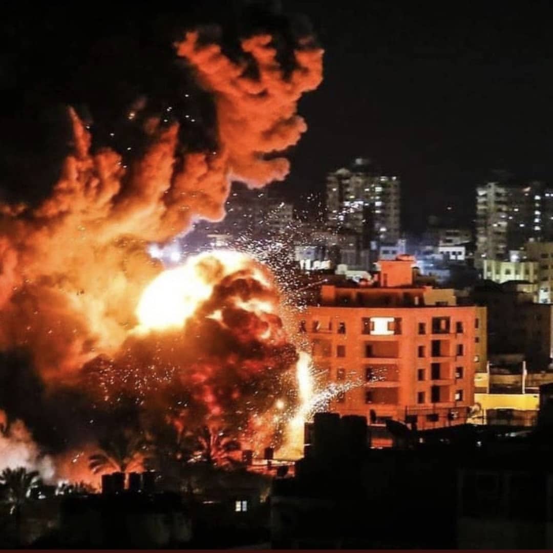 _Syed_Husain_'s tweet photo. Attack on Gaza by the New Israeli Government

#GazaUnderAttack #IsraeliTerrorism https://t.co/CFBP1riLj7