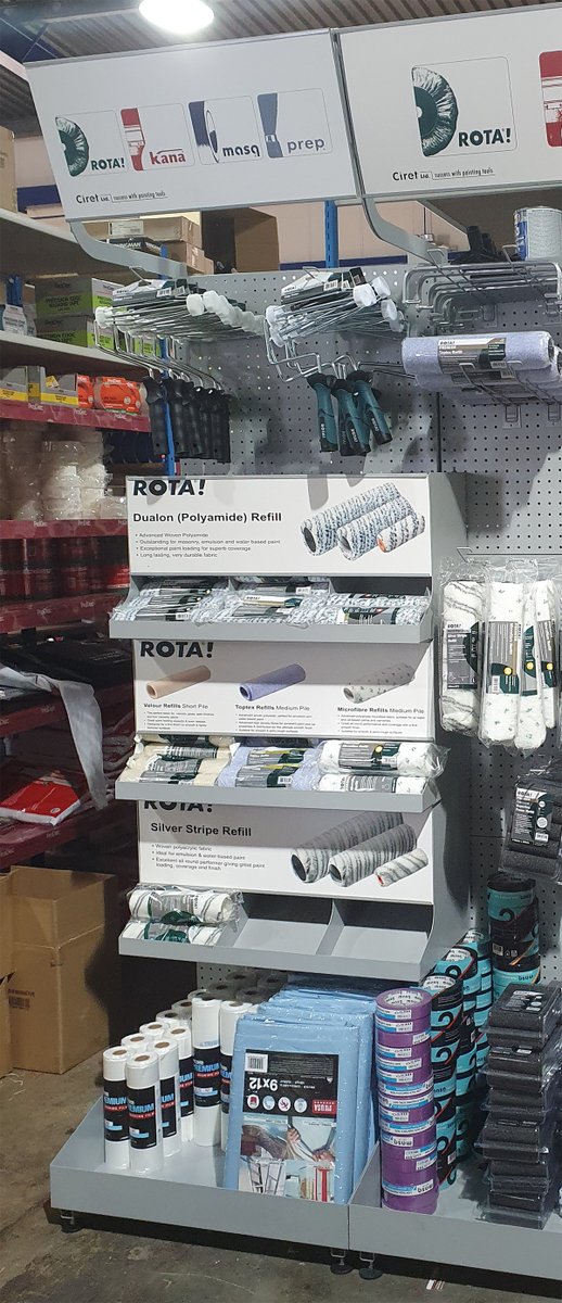 CIRET_UK's tweet photo. Our Area Sales Manager Claire gave the RKMP by Ciret stand at @brompaints in Liverpool a little re-vamp #decoratingstore #rkmp https://t.co/KrwH8ZxX6g