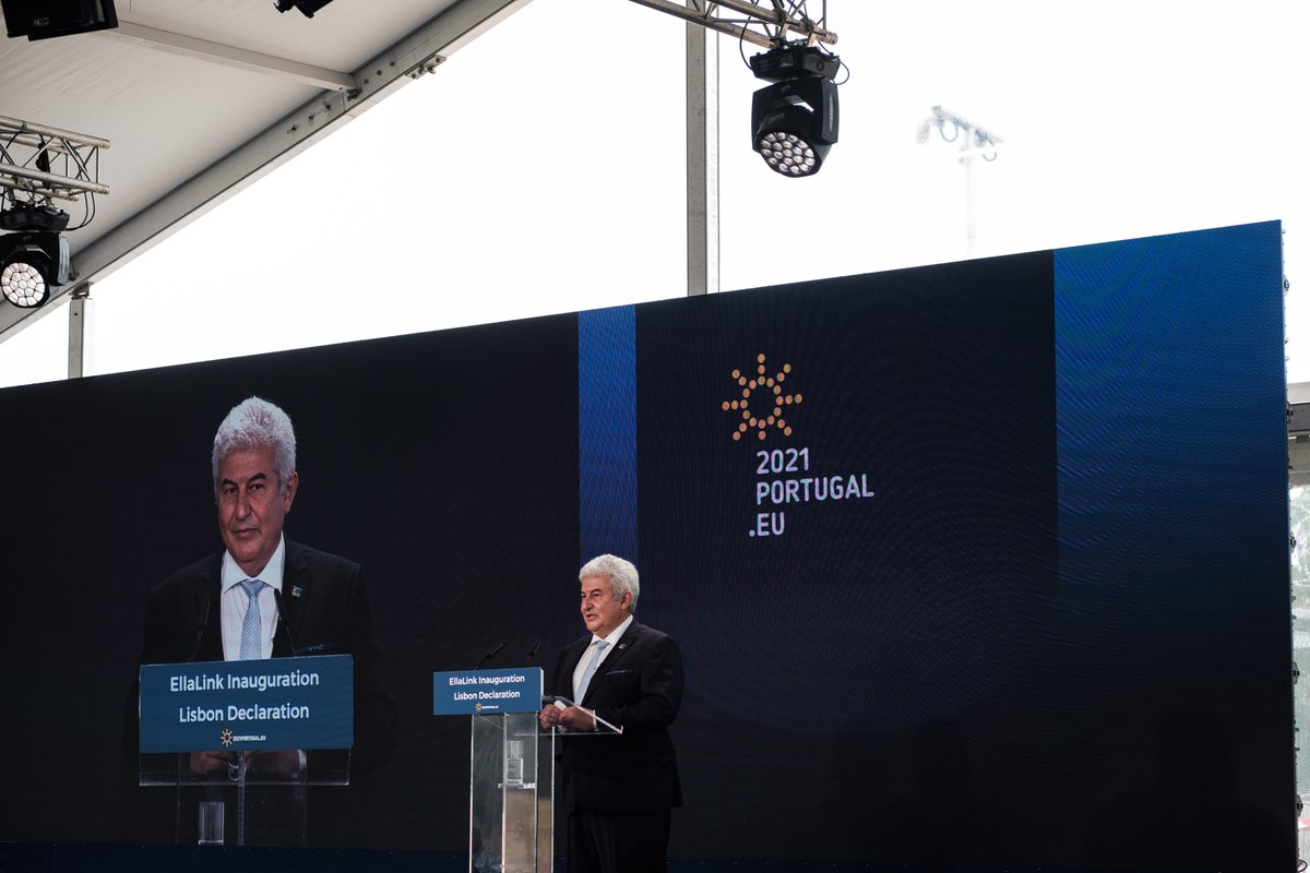 "I see the EllaLink’s cable as a symbolic physical connection between Europe &amp; Latin America and from a digital transformation point of view it will mark a new era for data transfer to people, companies &amp; science."
Marcos Pontes, Minister for Science Technology, Brazil
