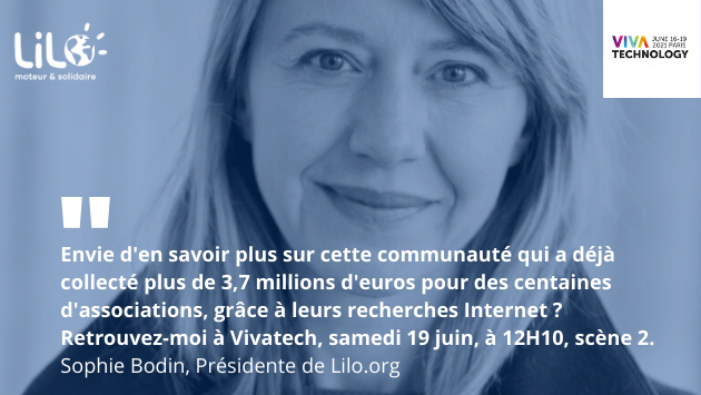 Lilo__org's tweet image. .@Sophiebodin1 vous donne RDV samedi 19 juin, à 12H10 #stage2, aux côtés de @ju_cdn, @livosphere et #SimonLétourneau @carbo_fr.
#TechForTheEnvironment #GreenTech #FrenchTech #civictech 
vivatechnology.com