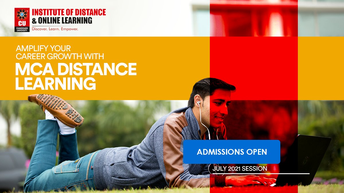 cu_distance's tweet photo. Open the door to world-class opportunities. #MCA at #CUIDOL is specially designed to gain in-depth knowledge of computer applications. The virtual classroom facility allows students to interact with the faculty transparently. https://t.co/zcrP6p2IIF

#DistanceEducation https://t.co/MiNMugryry