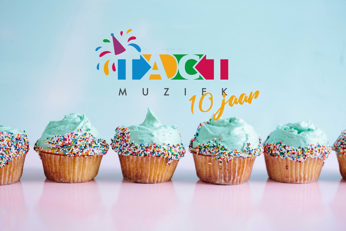 TacT Muziek is jarig en bestaat vandaag 10 jaar!
Wie jarig is trakteert! 
In samenwerking met meerdere partners hebben wij voor alle muziekverenigingen een Digitale Goodiebag samengesteld vol met kortingen en aanbiedingen. 

Vraag hem aan via:
tactmuziek.nl/tact10jaar.html