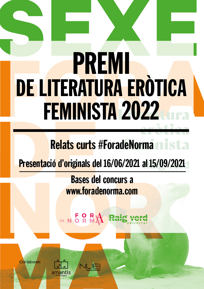 Raig_Verd's tweet photo. Premi Fora de Norma 2022 i llibres per llegir!
Obrim convocatòria @ForadeNorma
Relats d'entre 2000 i 4000 paraules
1000 euros per al relat guanyador.
150 euros per als 10 finalistes.
Premis de #Nuei i #Amantis
- https://t.co/luGXFrleUA https://t.co/ncuwzoY3jA