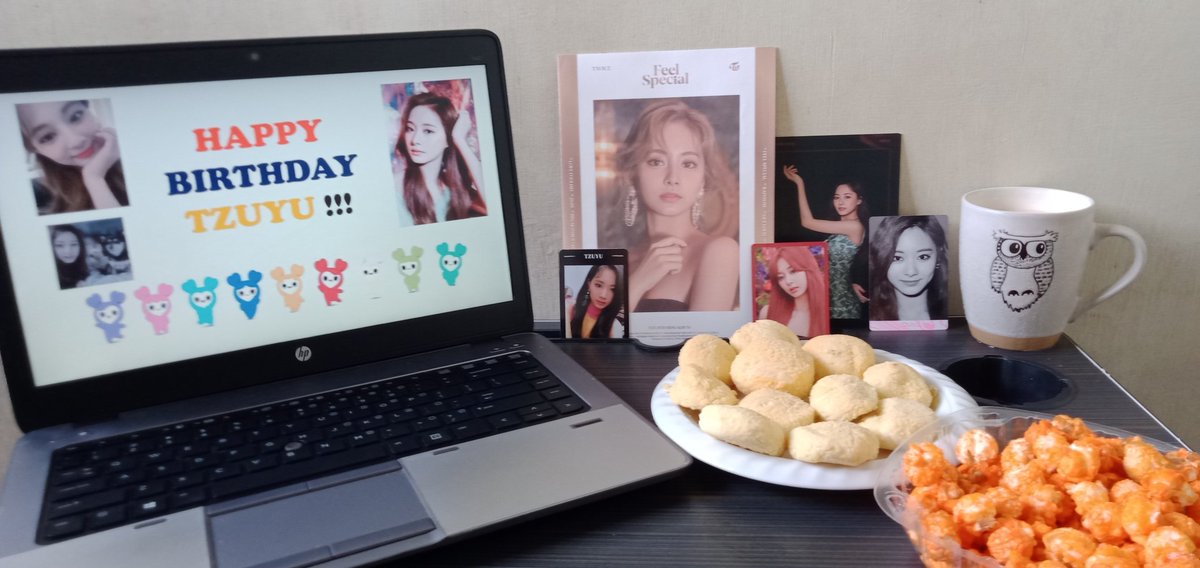 Simple late celebration for Tzuyu Day along w/ my research defense party 😍

HAPPY BIRTHDAY TZUYU! I LOVE YOU SO MUCH! 

ACE TZUYU DAY
#HappyTzuyuDay
#우주속_가장_반짝이는_쯔위
#OurGoddessTzuyuDay
#쯔위 #ツウィ #จื่อวี #子瑜 @JYPETWICE