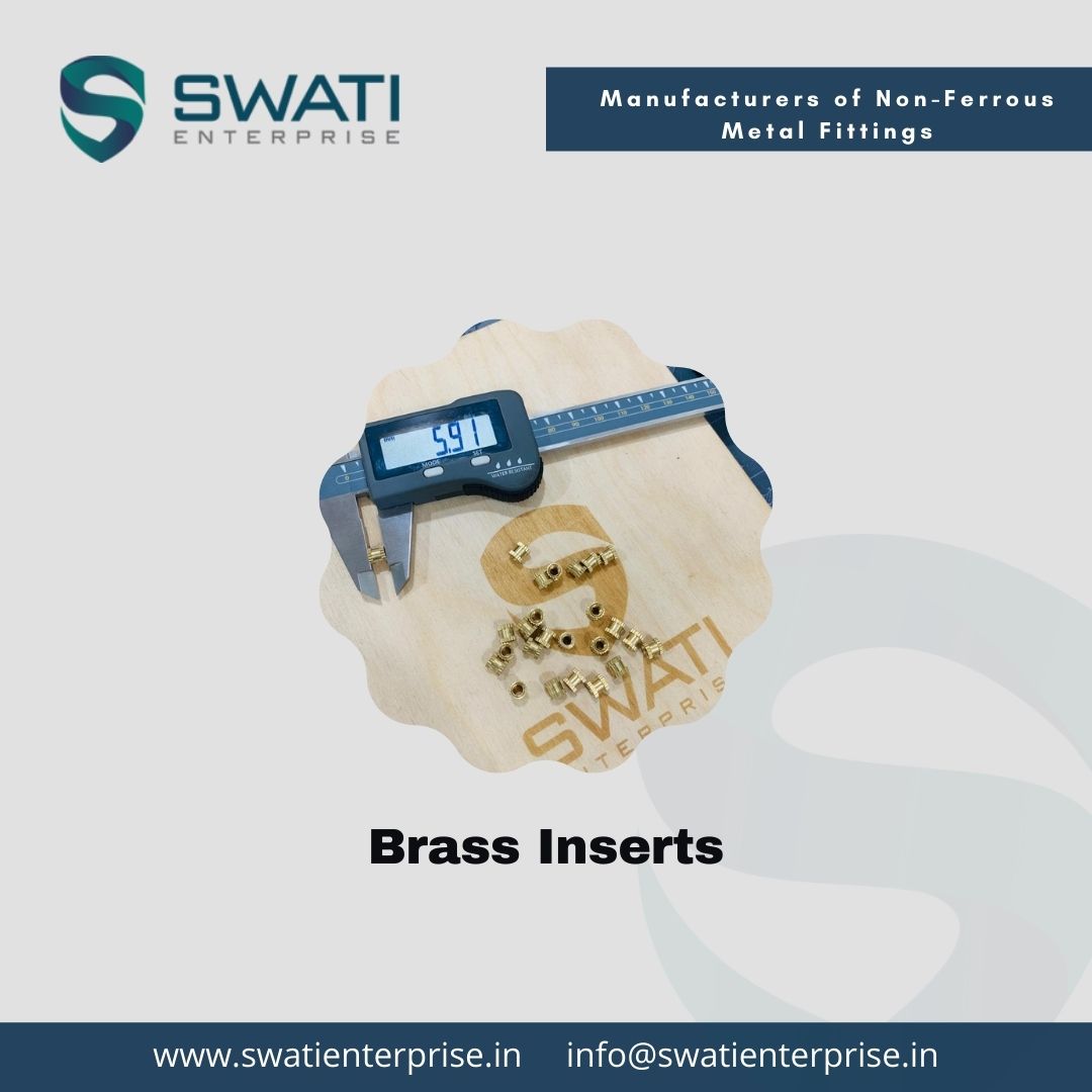 SWATI_ENT's tweet image. Brass Inserts used for plastic materials and applied with thermal insertion or ultrasonic welding machines.
swatienterprise.in/fastener-fixin…

#threadedinsert #brassinserts #moldinginserts #PPRinserts #brassthreadedinserts #brassmouldinginserts #metalfittings #brassfittings