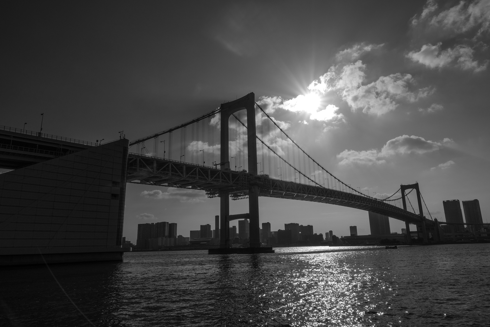 Mitsuo Suzuki Bay Area Taken With Pentax K 3 Mark Iii Da 11 18mm F2 8ed Dc Aw Tokyobay Tokyo Bayarea Tokyocruise Japan Pentax K3iii Blackandwhitephotography Blackandwhite Monochrome Monochromephotography Silhouette