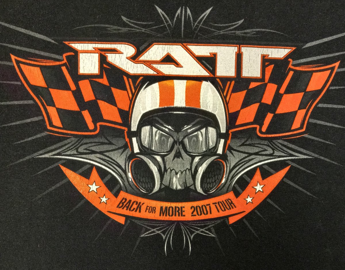 flysixtynine's tweet image. Designed by legendary artist #JimKoch for one of the most #Badass bands of all time #RATT How about #BackForMore summer 2021