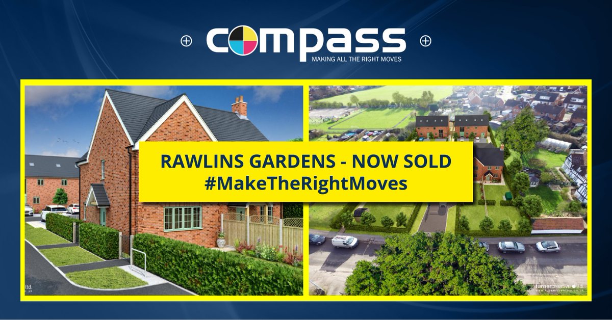 Compass_Bedford's tweet image. 8 x New Build Units in Rawlins Gardens, Wootton have now sold out in RECORD TIME!

Are you looking to move home? Contact the team at Compass Estate Agents for expert assistance &amp;gt;&amp;gt; 01234 214234.

#CompassEstateAgents #LookingToMove #EstateAgents #Bedford #Bedfordshire