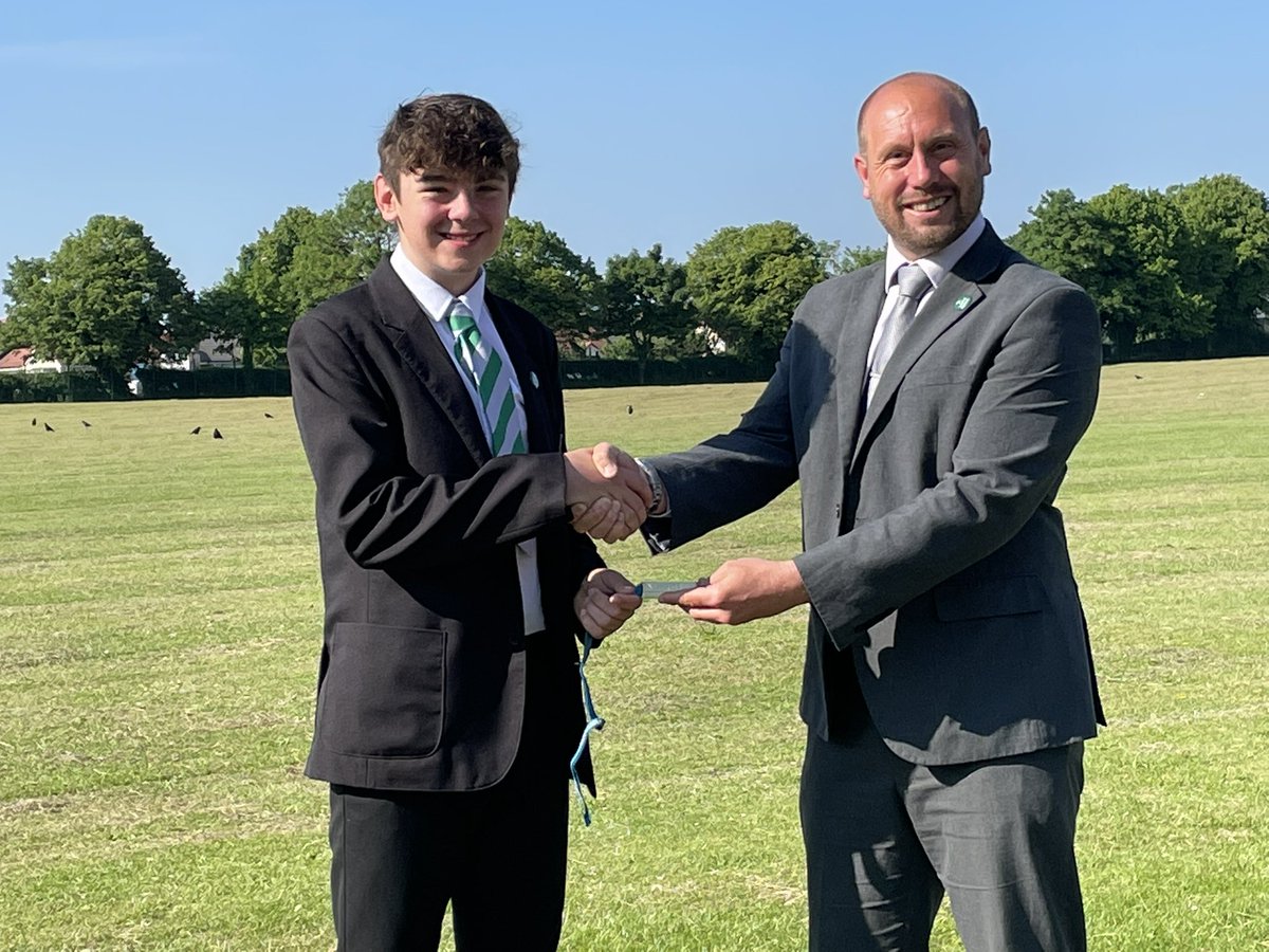 HUMsport's tweet photo. This morning Jimmy our national rowing champion was presented his gold medal by @danshoubridge. Great to hear that Jimmy is now attending a rowing club in his own time. Watch this space. #teamhumberston @DRETsport https://t.co/9HE4stCWzF