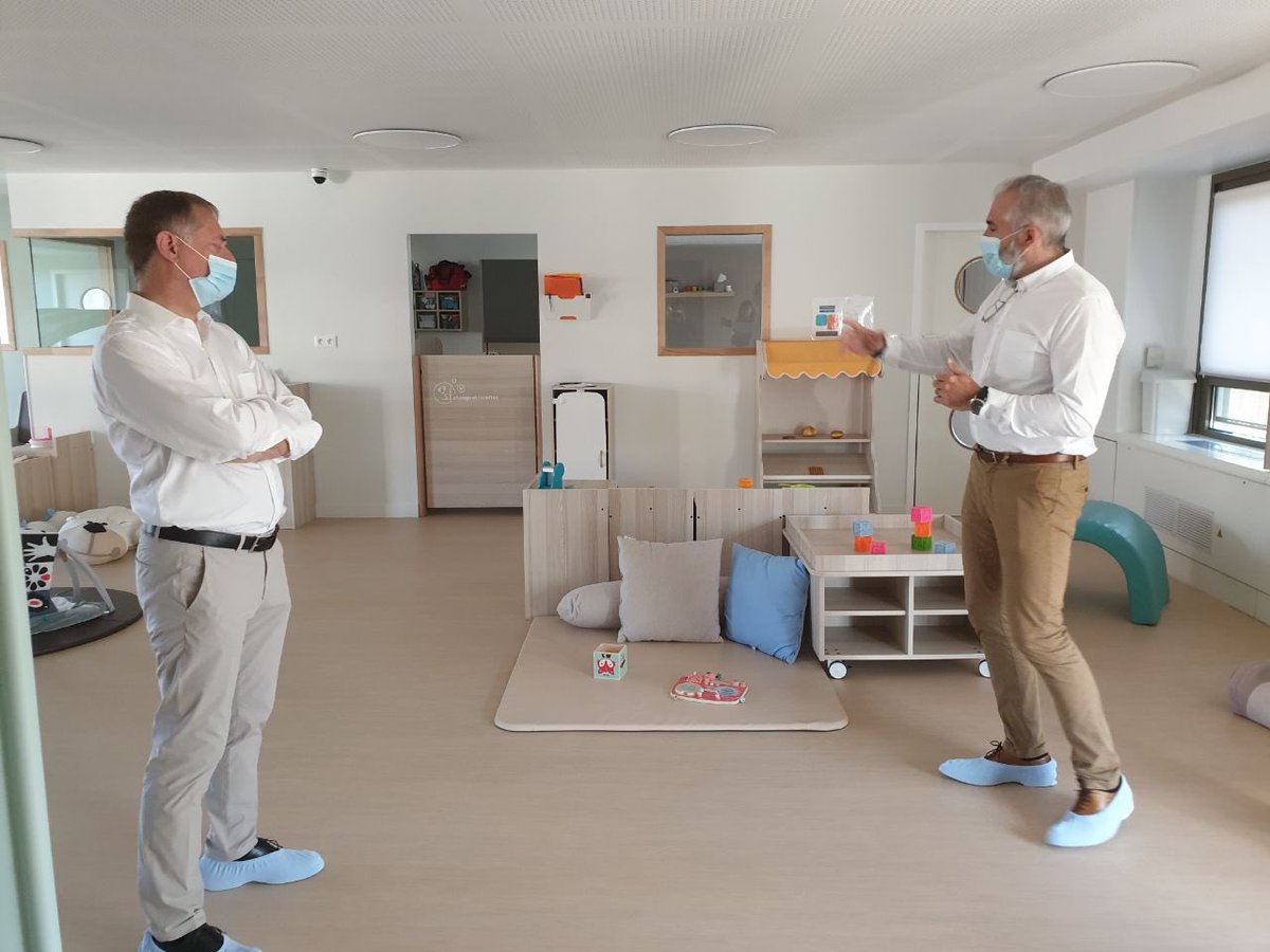 philippejuvin's tweet image. Fier de visiter ce matin avec @PierreDeniziot la crèche inclusive @LesBullotins installée à @Lagarenne avec l’aide de la Région!

1ere crèche en France spécialisée dans l’accueil des enfants autistes.

Ne pas abandonner les enfants et leur famille.
#avecvalérie #regionales2021
