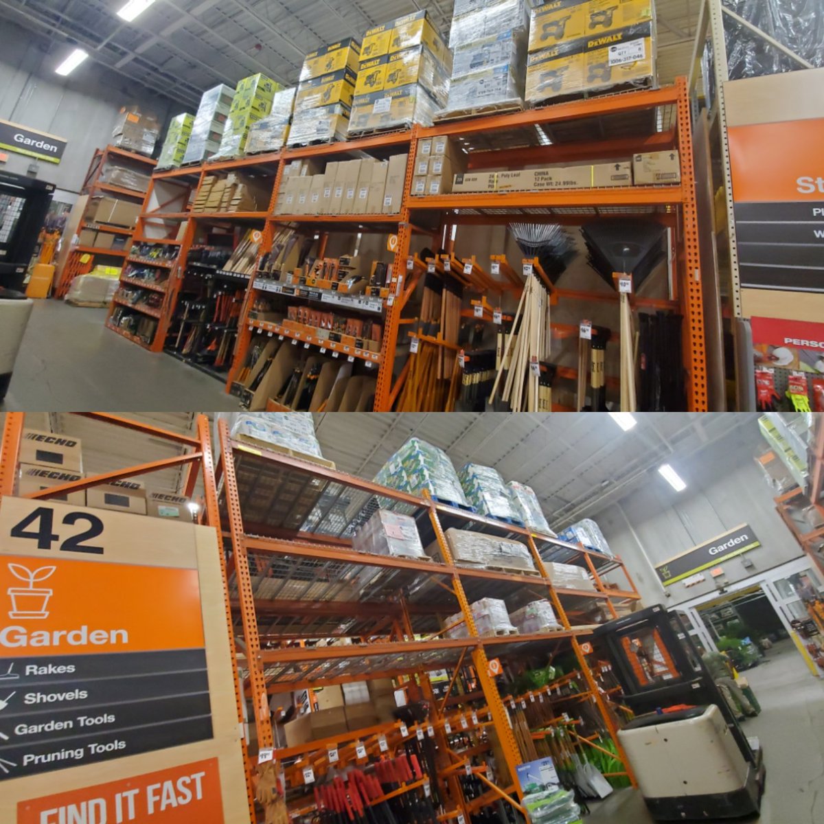 Marriott0257's tweet photo. Shout out to night ops associate Joe, I gave Joe the task to clean up these overheads, they look amazing now!! Nice job packing down and organizing!! #letsdothis #thd257 @hd0257 @BrittanyTHD @Chuck_6357 https://t.co/sAxSpkQqJw