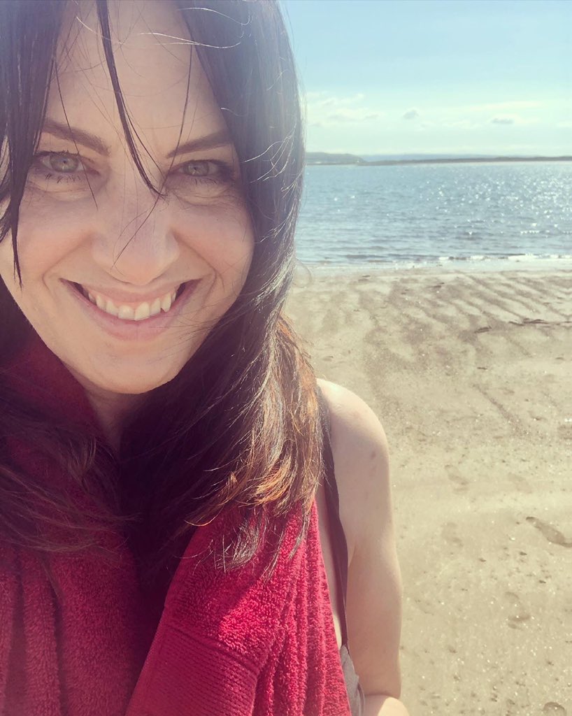 katyjem's tweet photo. Been away from here for a bit because LIFE. But the clouds have lifted and Iโm plunging myself back into the world, starting with my first real sea swim of the year at #crowpoint. Itโs like being on the set of Jaws...but without sharks or (sadly) Chief Brody. Glorious. https://t.co/8A9sMS1PtU