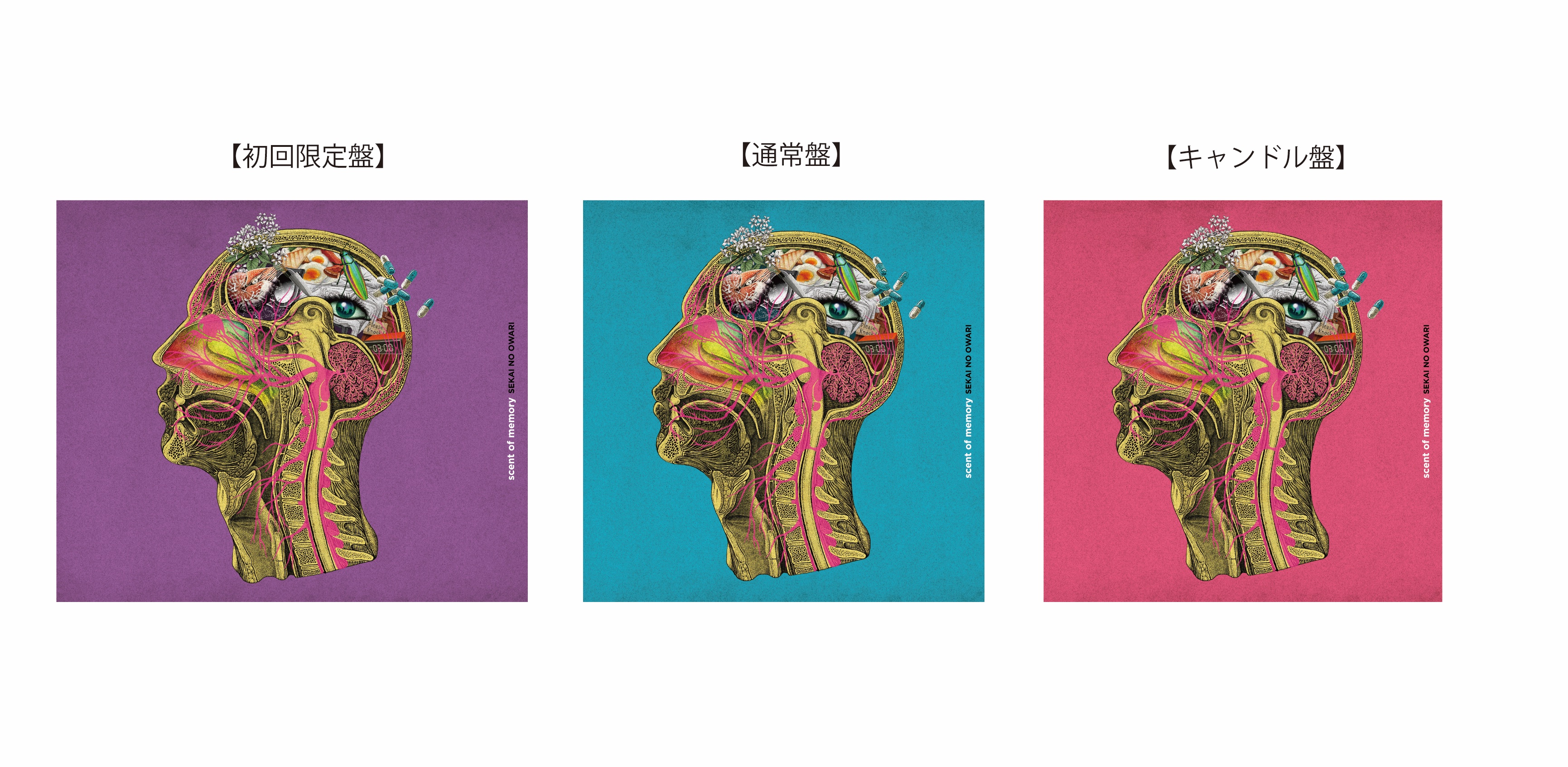 Album「scent of memory」【キャンドル盤】 | SEKAI NO OWARI