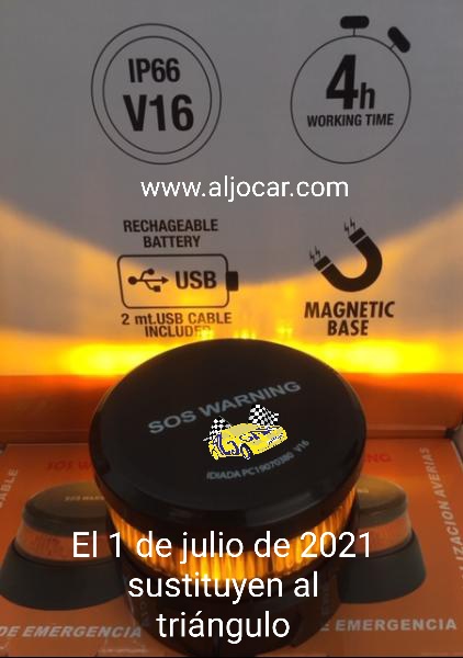 ALJOCARauto's tweet photo. El 1 de julio la baliza V16 sustituye a los triángulos.

En Aljocar tenemos la SOS WARNING, homologada y recomendada por la DGT

https://t.co/MkEEzdz53g

#Aljocar #leonesp #SosWarning #baliza #V16 #triangulo #fin #homologada #automoción #automovil #ComercioLocal #recambiodecoche https://t.co/fkH1GSyVfl