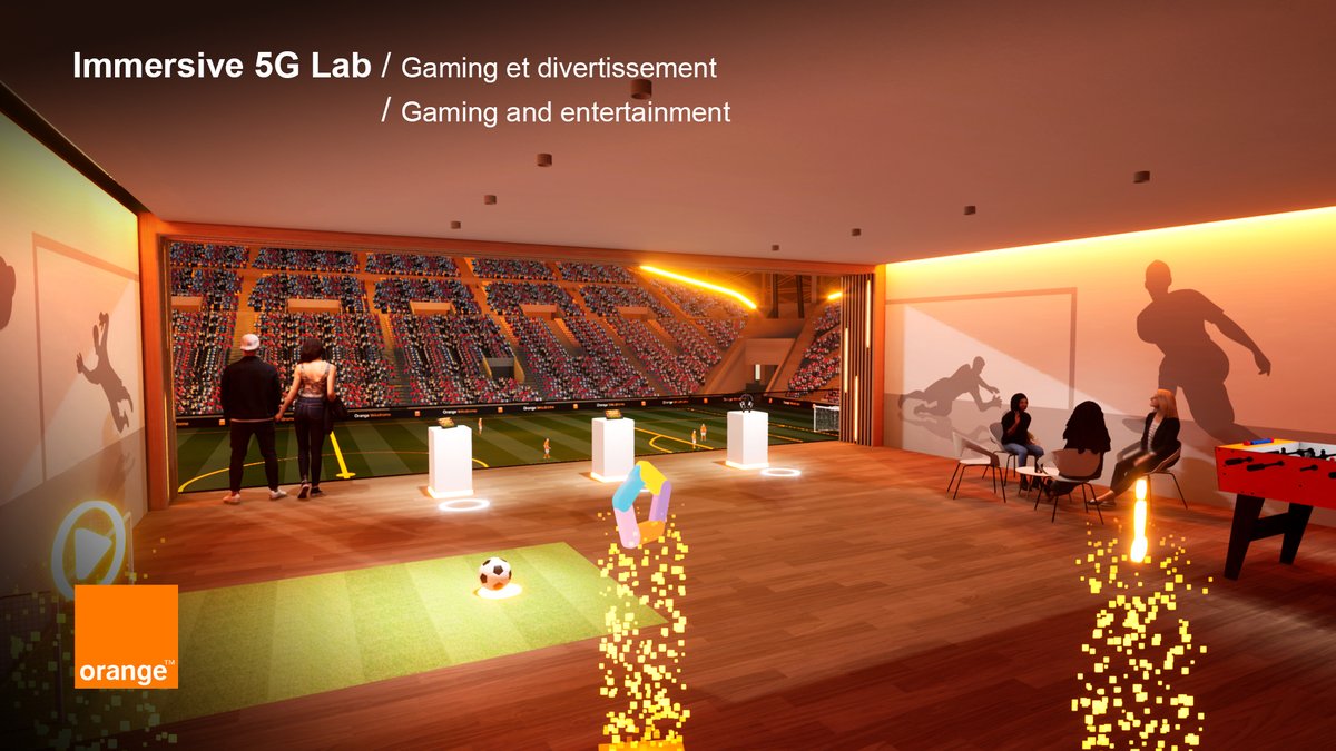 orange's tweet image. Augmented Match, une innovation associant les expertises d&apos;@orange, @OM_Officiel avec #OMDataLab, @StatsPerform, et @Immersiv_. 

À retrouver sur le Lab Orange de @VivaTech avec une partie de l&apos;équipe projet Immersiv.

➡️ Immersive5glab.orange.com 

[2/2]