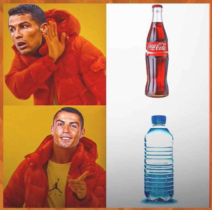 Coca-Cola Funny Memes Trend After Cristiano Ronaldo's Snub Cost Soft Drink  Company 4 Billion USD Loss!