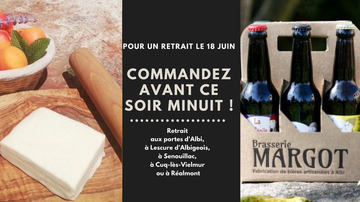 DriveFermier_81's tweet image. #légumes, #viande, #épicerie, #vindeGaillac, #bière, #pain, #biscuit, #pâtisseries... tout ça en #Local : commandez sur drivefermier-albi.fr pour vous régaler tout en soutenant les #producteurs locaux !