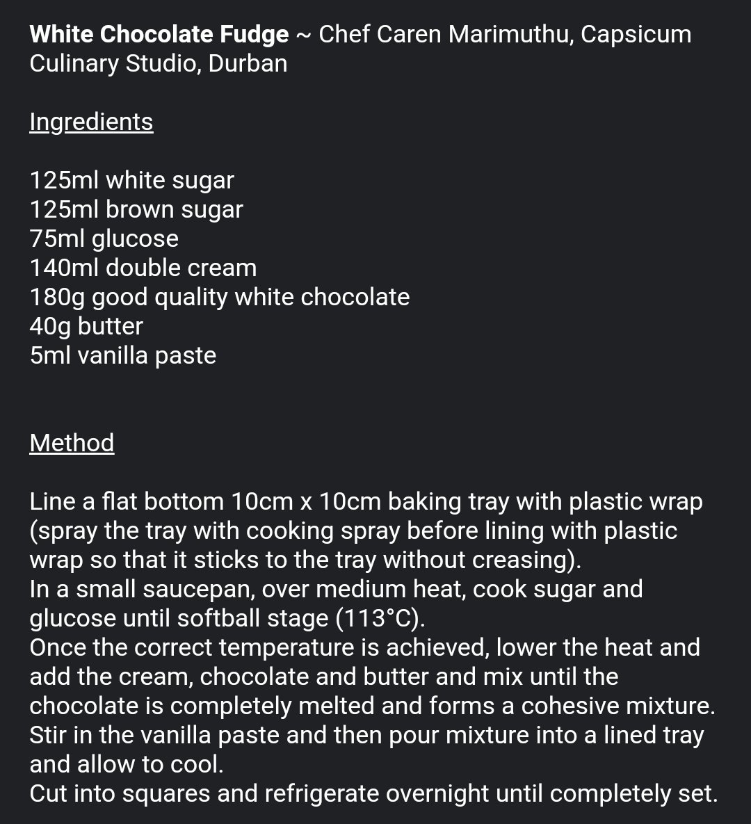 MoreThanFoodMag's tweet photo. In honour of #InternationalFudgeDay, which is celebrated on June 16, here are some fun fudge recipes from chef lecturers at @capsicumcooking https://t.co/pOKxgxy37E