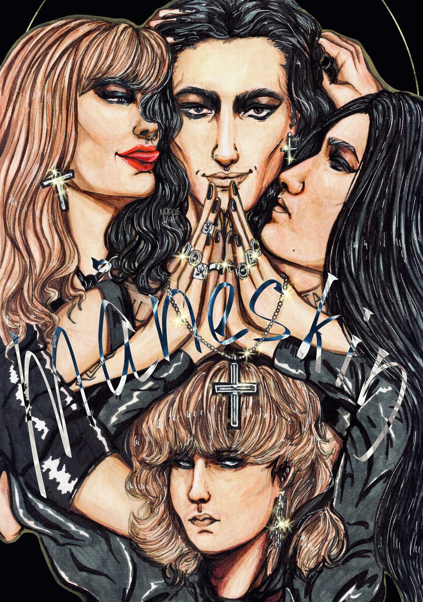 Nordsway's tweet photo. T H E Y 🔥 🧨 🛐 #Maneskin #Måneskin #DamianoDavid #VictoriaDeAngelis #ThomasRaggi #EthanTorchio https://t.co/tQt0uQhzID