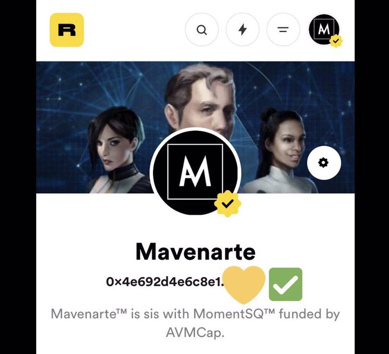 mavenarte's tweet photo. ✔️🟨 @rariblecom #rarible. We aren’t late comer, just sitting on it since 2020. We were #WarrenBuffett-ing our strategy. Now after 6 mo run, now it’s a test who has the sustaining power and value in #crypto #nft #blockchain #nftart #cryptoart #digitalart; art by #carguin. 🐳🌊💎 https://t.co/N2OftZ2Lah