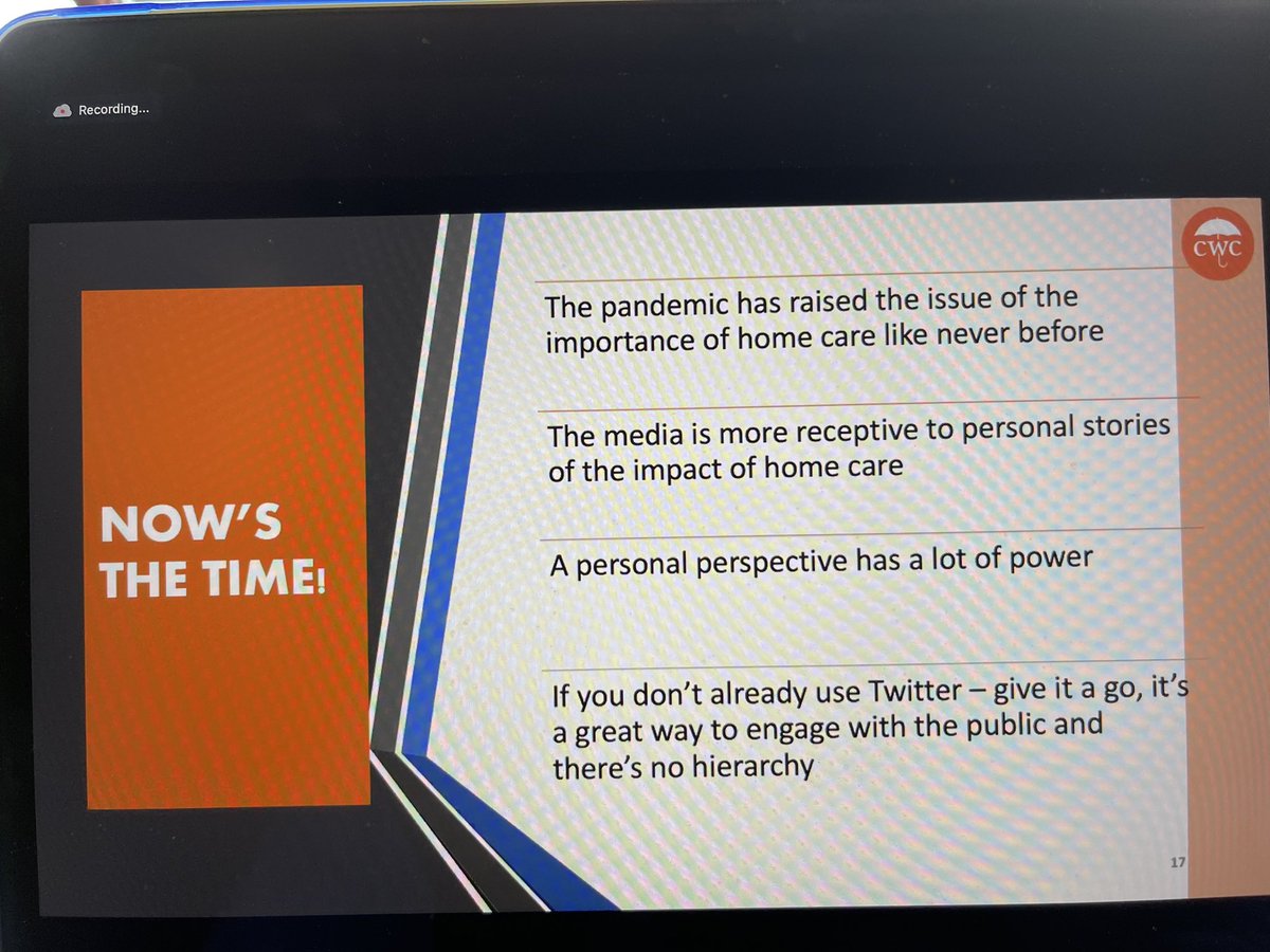 An honest analysis at #HomecareFirst by <a href="/LeeStribling1/">Lee Stribling</a> on the often negative perception of frontline #homecare compared to reaction to NHS staff during #Covid19 - she hopes the positivity will last! A real need for parity of esteem. Do we see #homecare staff called angels?
