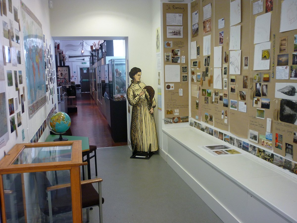AnnieBrassey's tweet photo. @DearAnnieB @bexhillmuseum @HeritageFundUK "Bexhill to Bexhill" exhibition had grown a bit by 31.7.2015. Look, there is me with Mr Pangolin! #Brassey https://t.co/oX4HK1uLr1